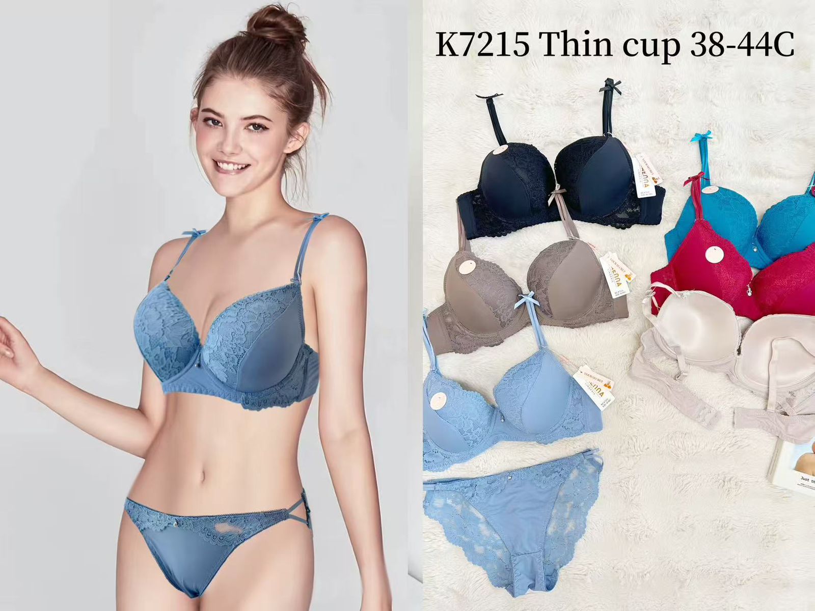 Ultimate Comfort! Our Classic Bra set in 7 Different Styles