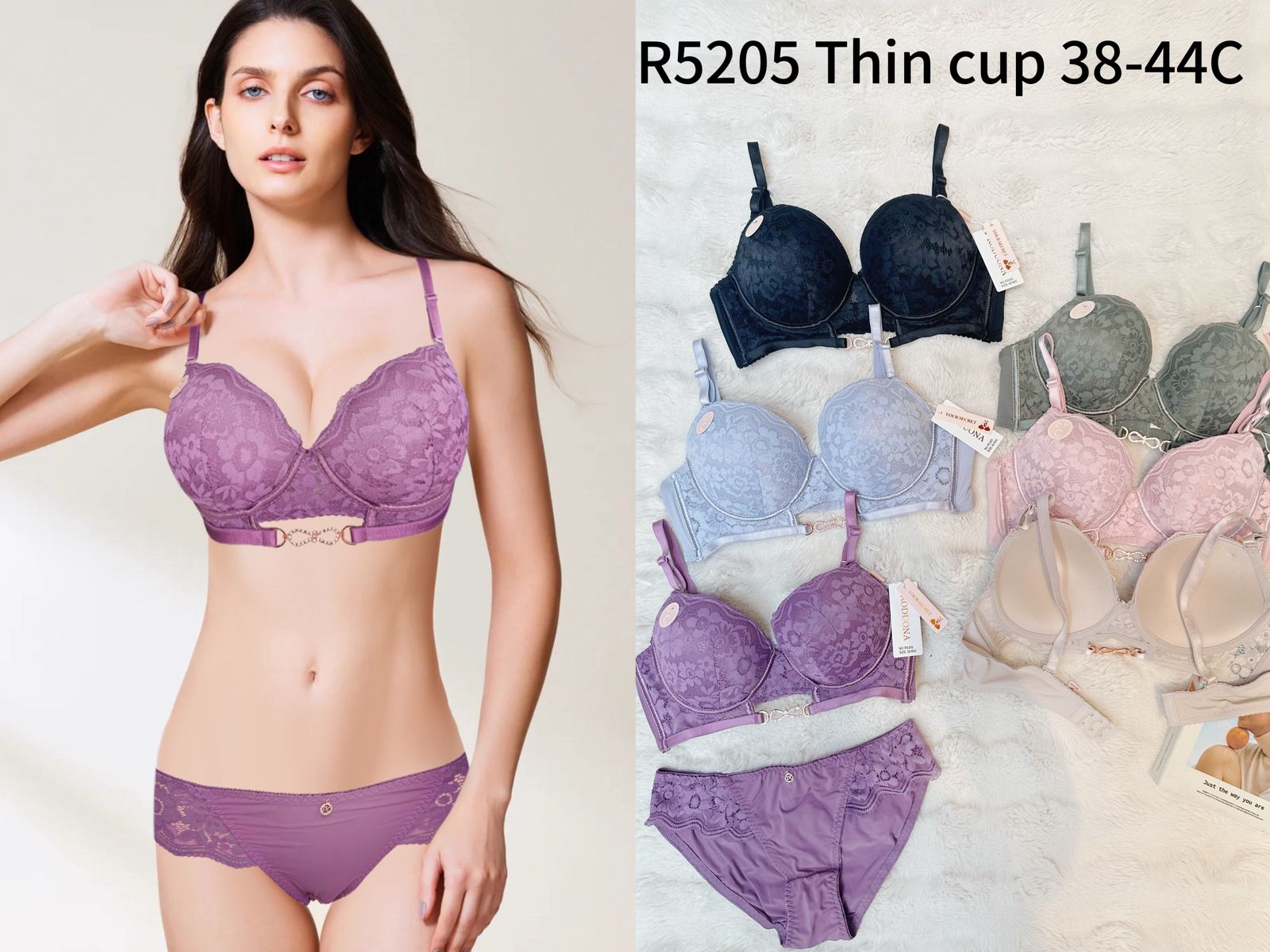 Ultimate Comfort! Our Classic Bra set in 7 Different Styles