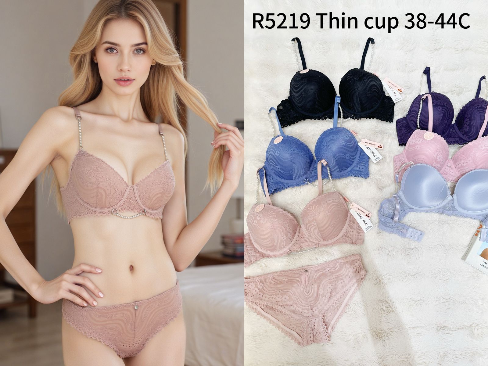 Ultimate Comfort! Our Classic Bra set in 7 Different Styles